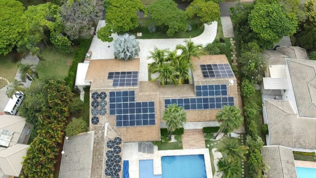 Energia Solar em residência em Itu